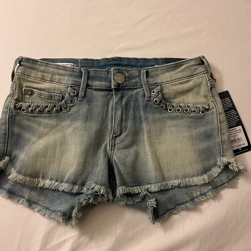 NWT True Religion Jean Shorts
